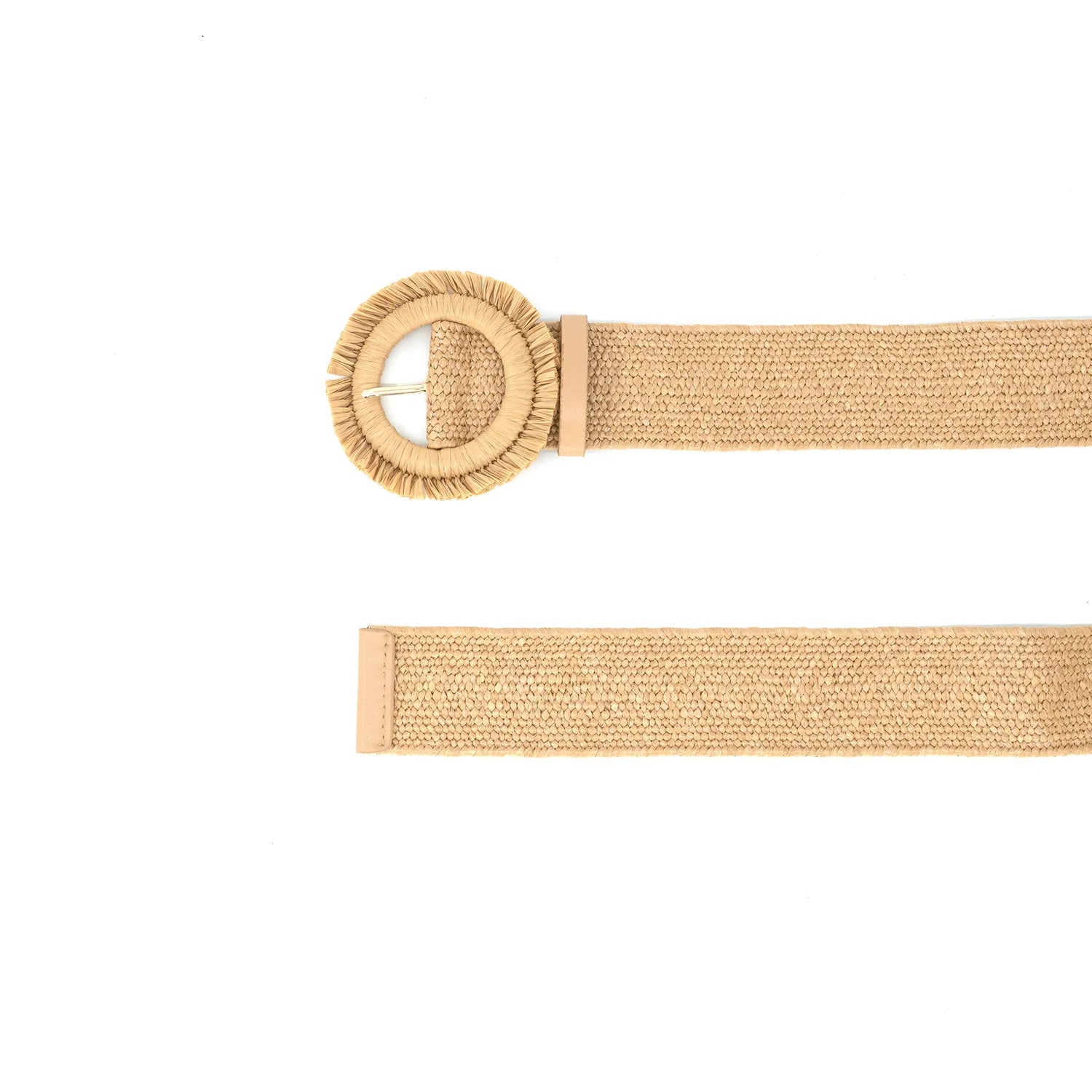 BC | Woven Straw Buckle Belt | Vagabond | Apparel | Boutique