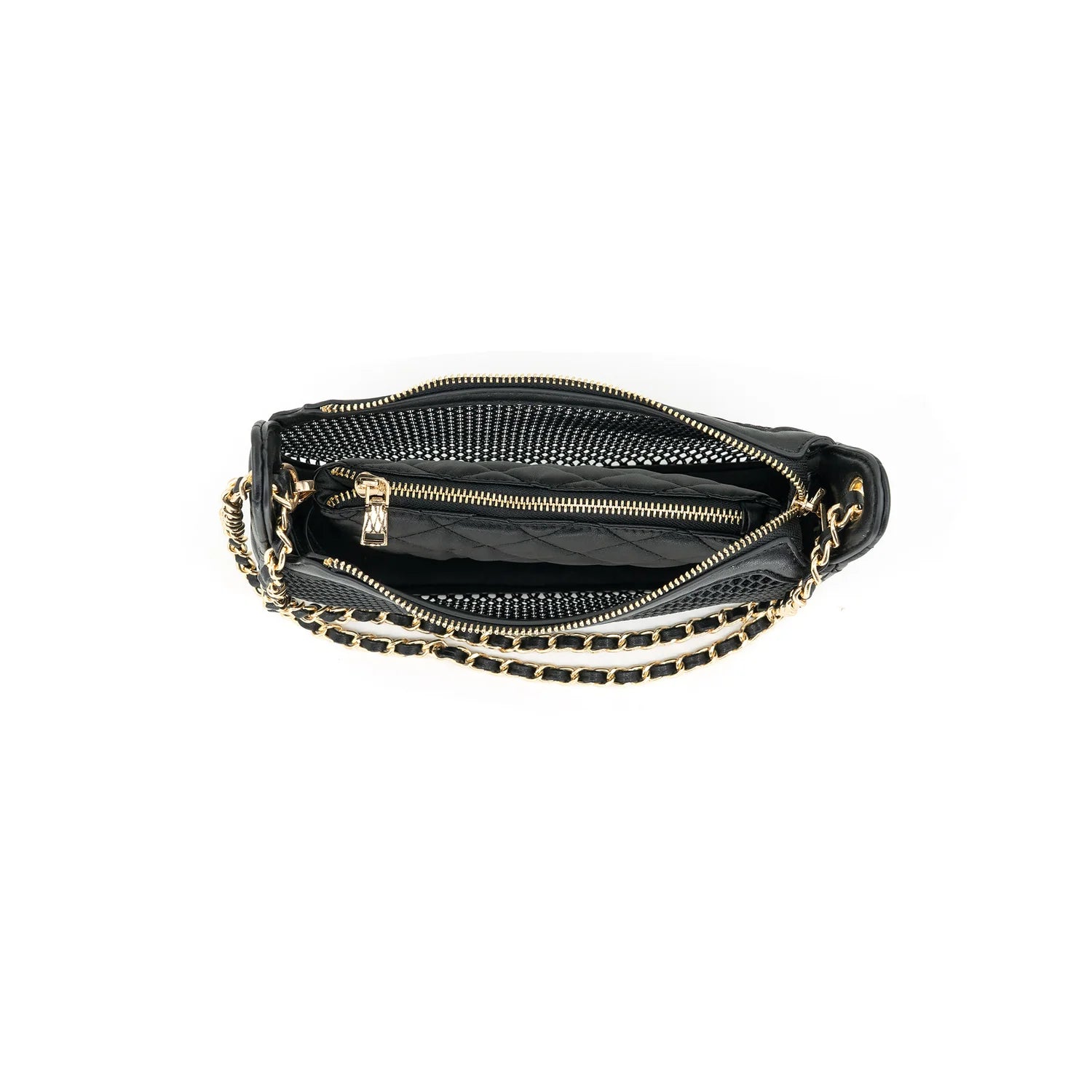 BC | Mesh Bag W/ Gold Chain | Vagabond | Apparel | Boutique