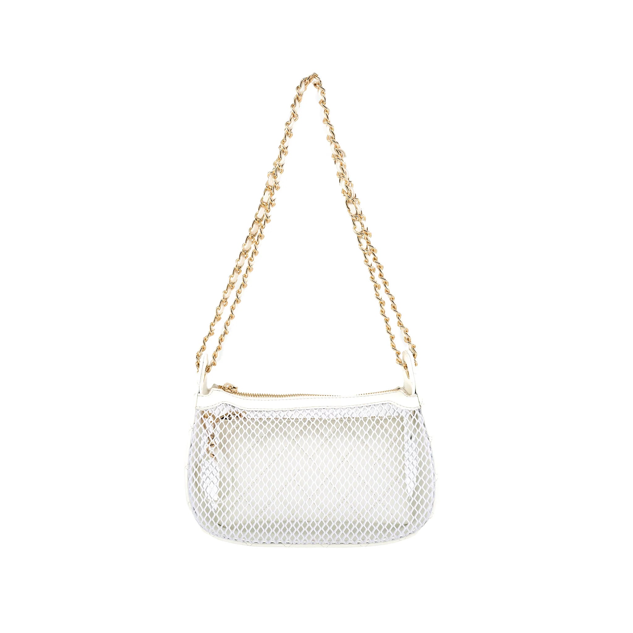BC | Mesh Bag W/ Gold Chain | Vagabond | Apparel | Boutique