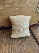 Bara Boheme | Tiny Clover | Bracelet | Pink | Vagabond | Apparel | Boutique
