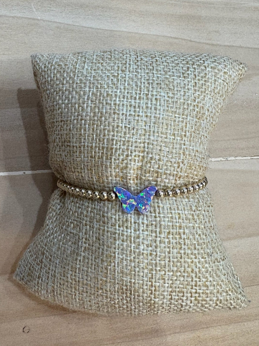 Bara Boheme | Kid  | Butterfly Bracelet | Purple | Vagabond | Apparel | Boutique