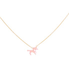 Bara Boheme |  Kid | Opal Unicorn Necklace | Pink | Vagabond | Apparel | Boutique