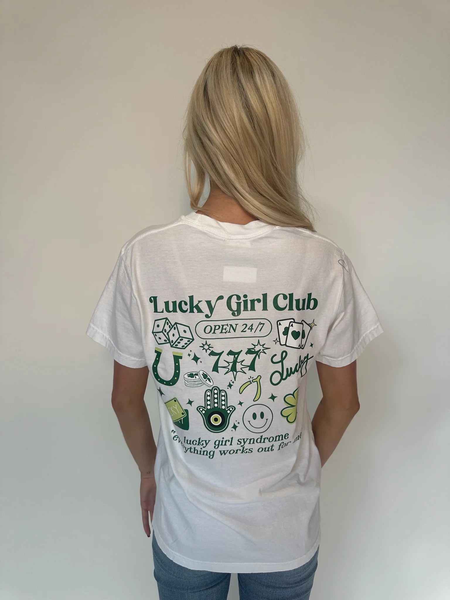 Bash | St. Patricks Day Lucky Tee | Back | Vagabond | Apparel | Boutique