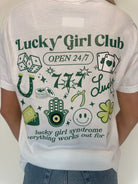 Bash | St. Patricks Day Lucky Tee | Back | Close | Vagabond | Apparel | Boutique