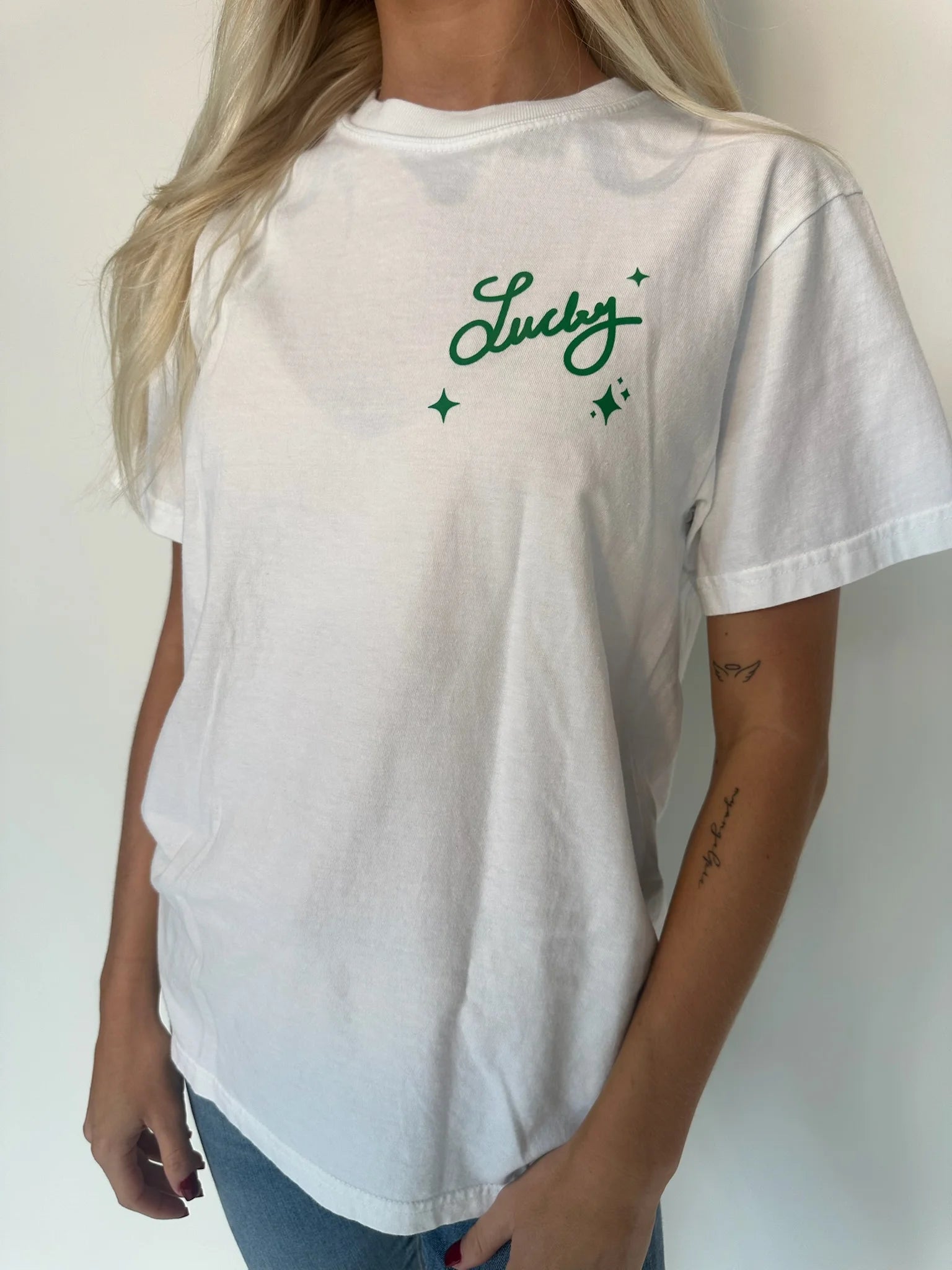 Bash | St. Patricks Day Lucky Tee | Front | Vagabond | Apparel | Boutique