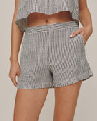 Bella Dahl | Striped Catalina Short | Vagabond | Apparel | Boutique