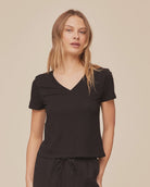 Bella Dahl | V-Neck Tee | Vagabond | Apparel | Boutique