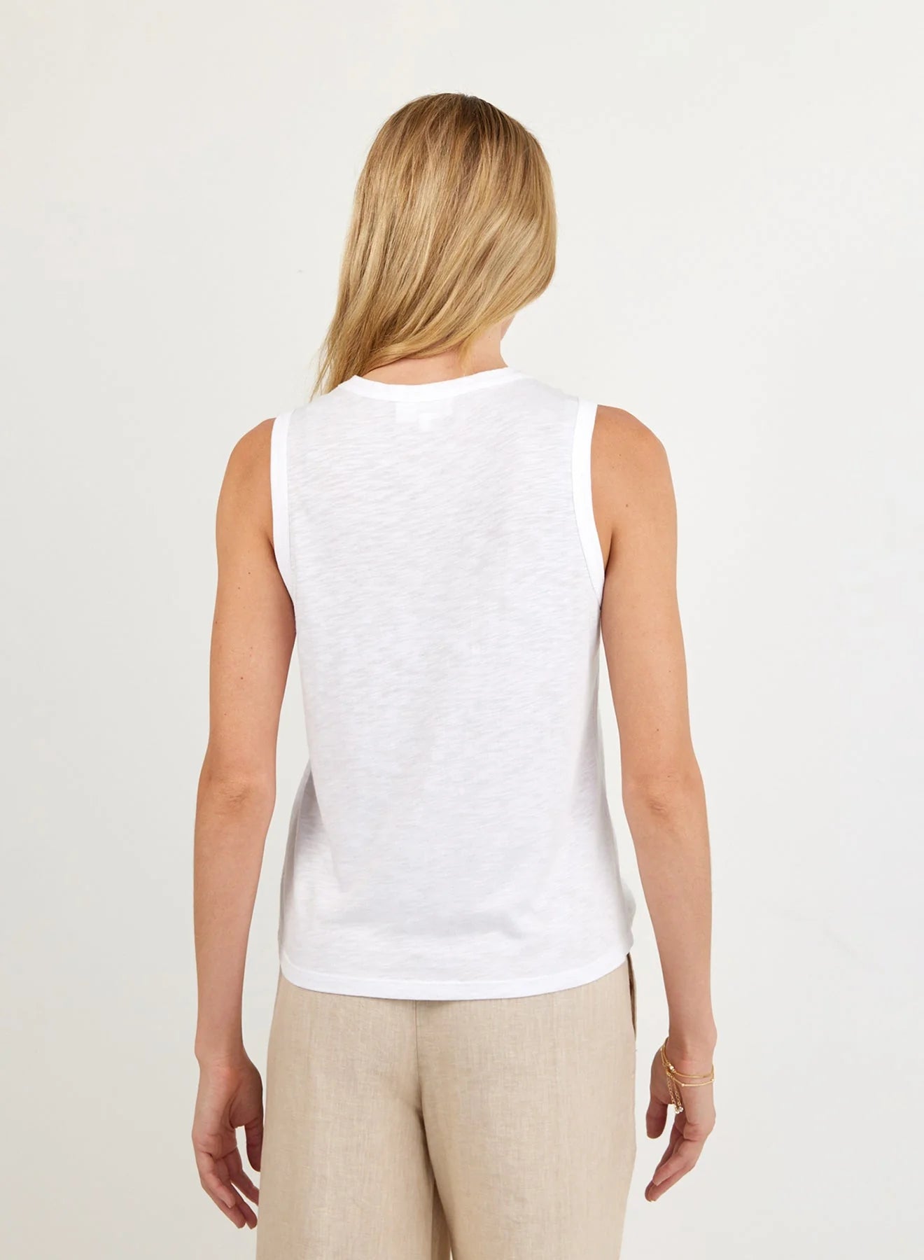 Bella Dahl | Easy Tank | Back | Vagabond | Apparel | Boutique