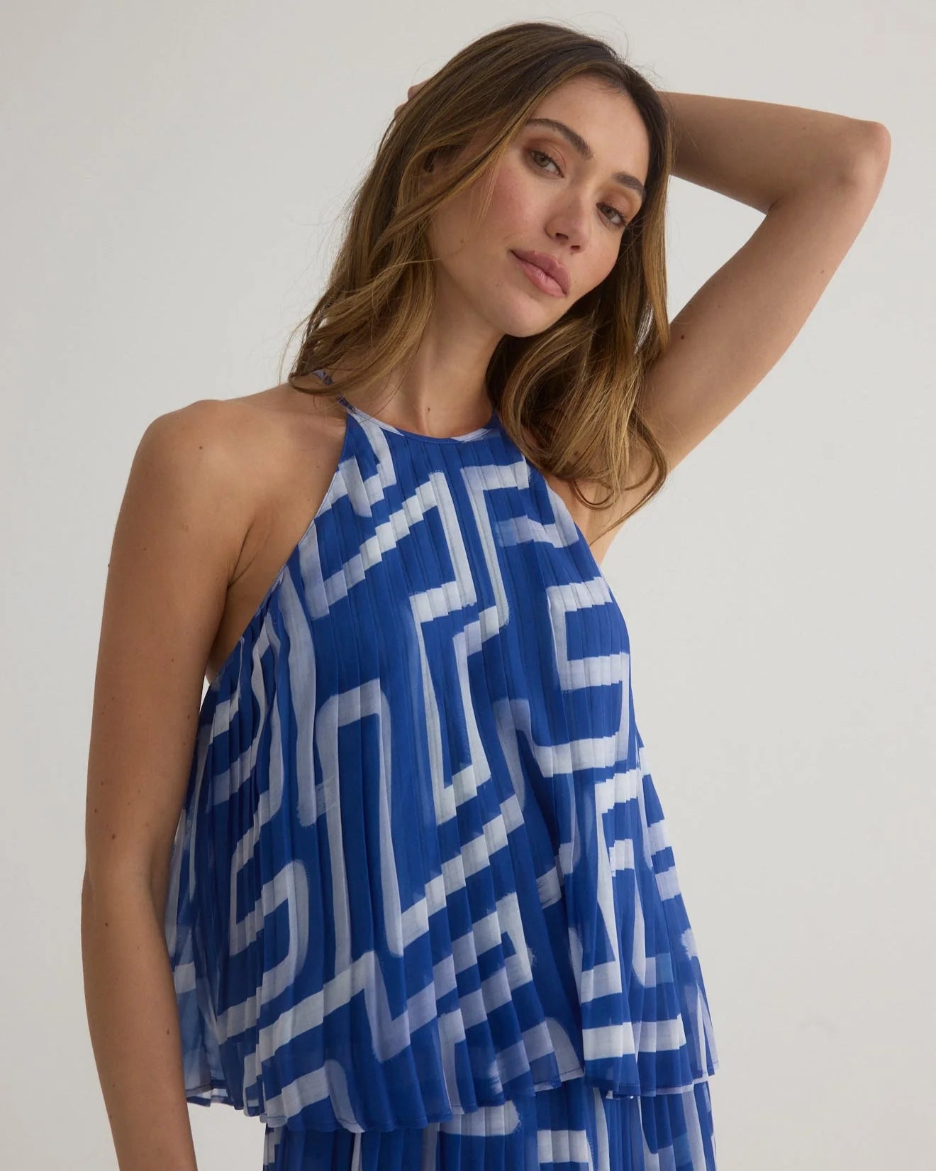 Bella Dahl | Pleated Halter Top | Vagabond | Apparel | Boutique