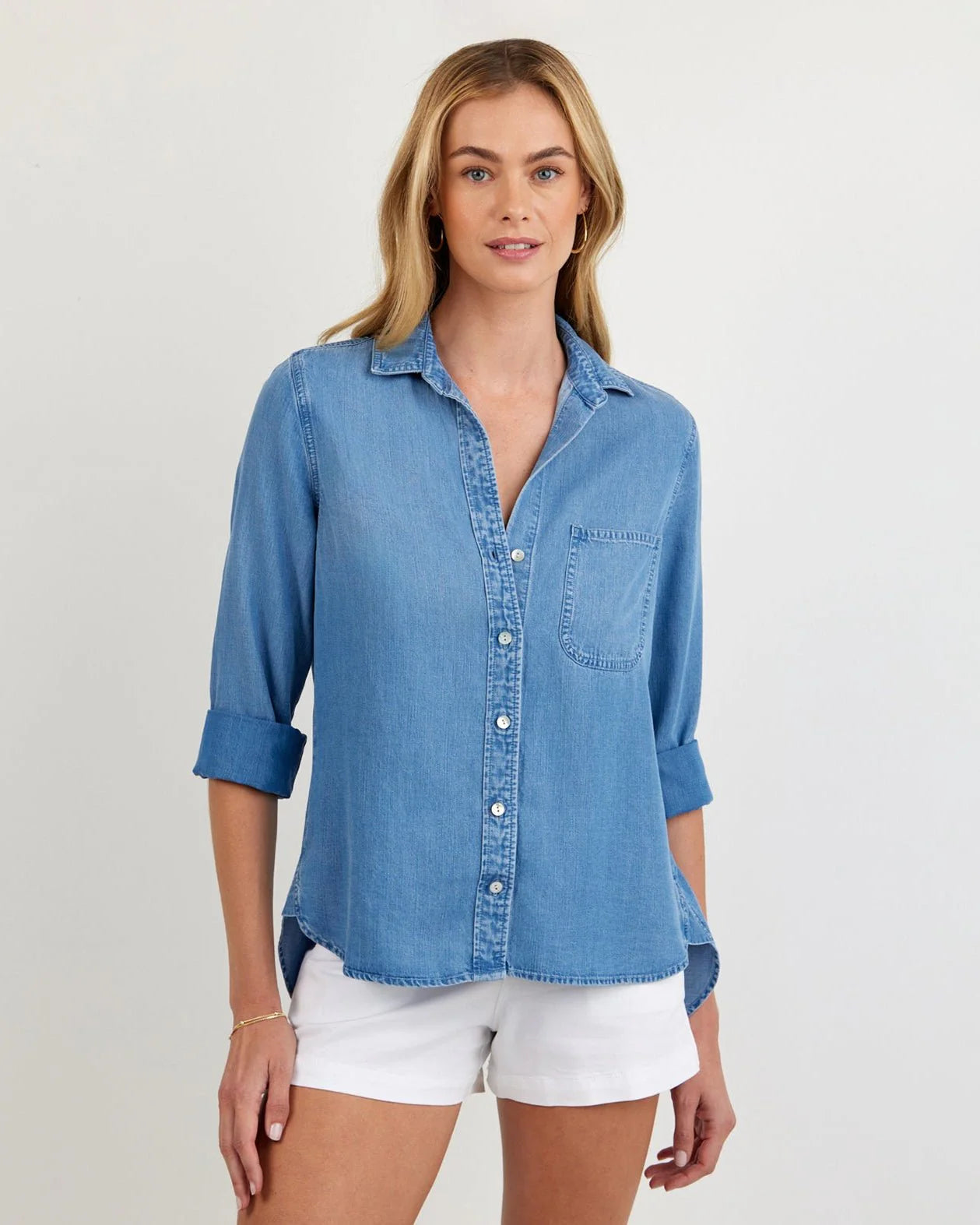 Bella Dahl | Shirt Tail Button Down | Vagabond | Apparel | Boutique