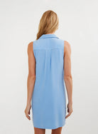 Bella Dahl | Sleeveless A-Line Dress | Back | Vagabond | Apparel | Boutique