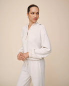 Bella Dahl | Tie Waist Hoodie | Side | Vagabond | Apparel | Boutique