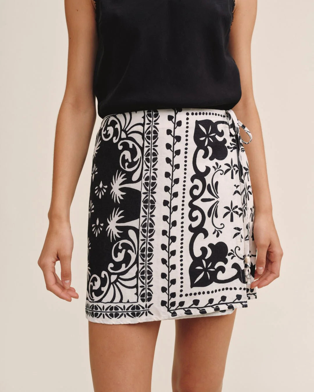 Bella Dahl | Wrap Skirt With Sash | Vagabond | Apparel | Boutique