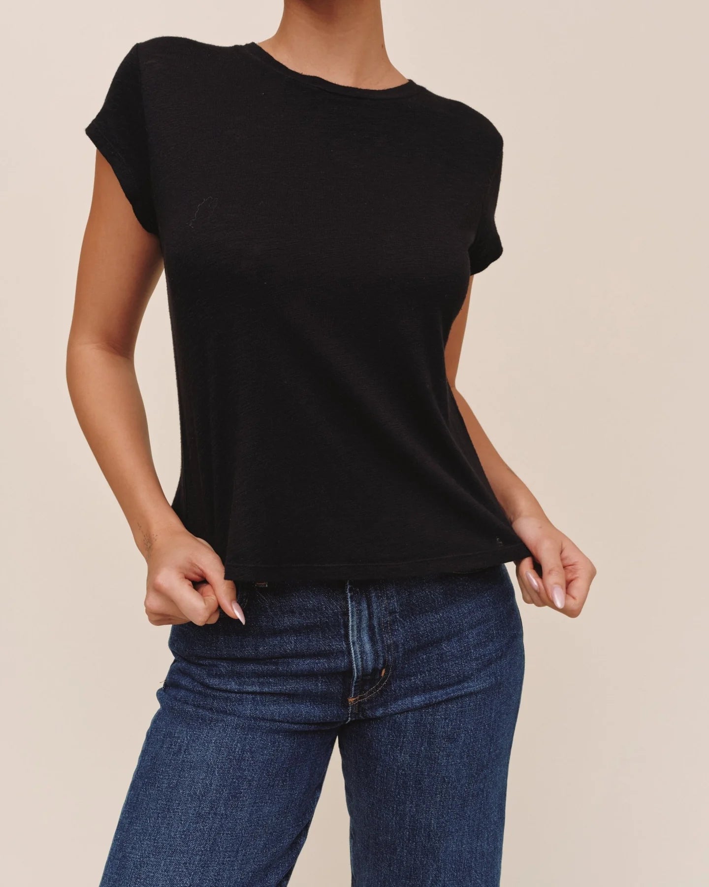Bella Dahl | Baby Crew Tee | Vagabond | apparel | Boutique