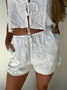 Bella Dahl | Beach Short | White | Vagabond | Apparel | Boutique