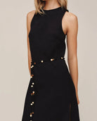 Bella Dahl | Bias Midi Dress W/Beaded Belt | Vagabond | Apparel | Boutique