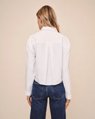 Bella Dahl |  Cropped Button Down | Vagabond | Apparel | Boutique