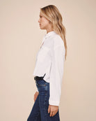 Bella Dahl |  Cropped Button Down | Vagabond | Apparel | Boutique