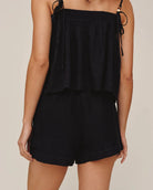 Bella Dahl |  Eyelet Belted Short | Vagabond | Apparel | Boutique