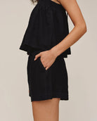 Bella Dahl |  Eyelet Belted Short | Vagabond | Apparel | Boutique