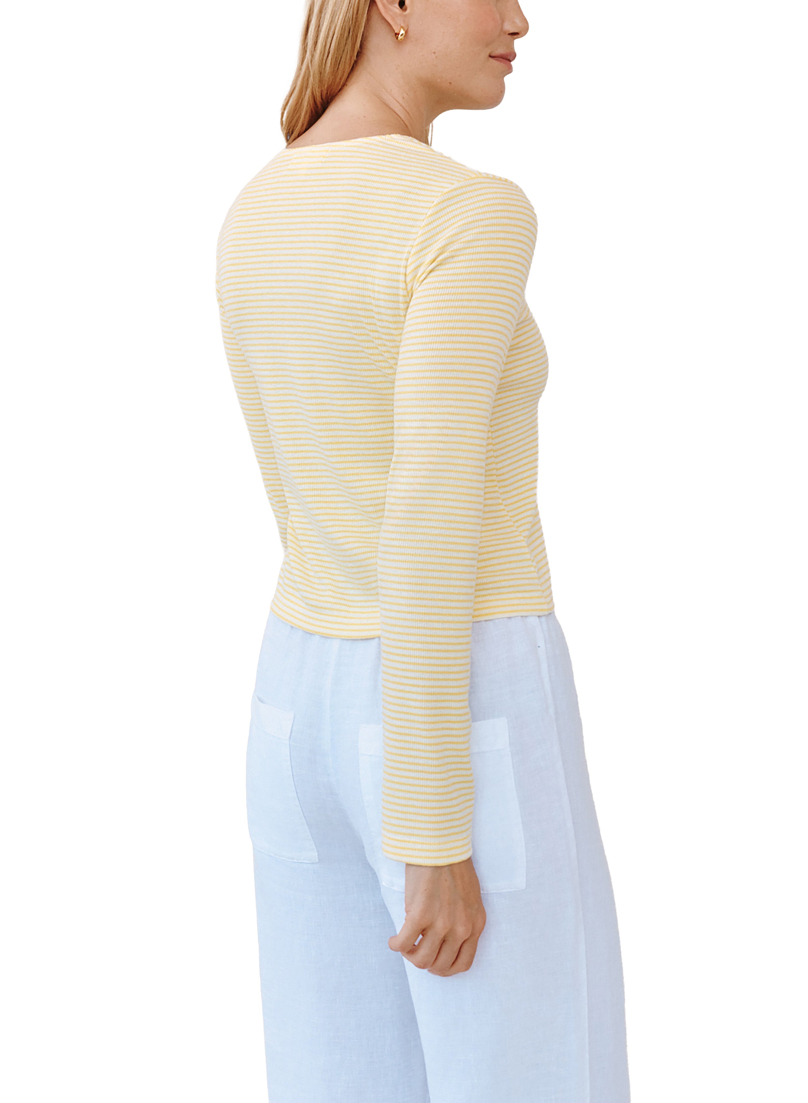 Bella Dahl | Fitted Cardigan | Back | Vagabond | Apparel | Boutique