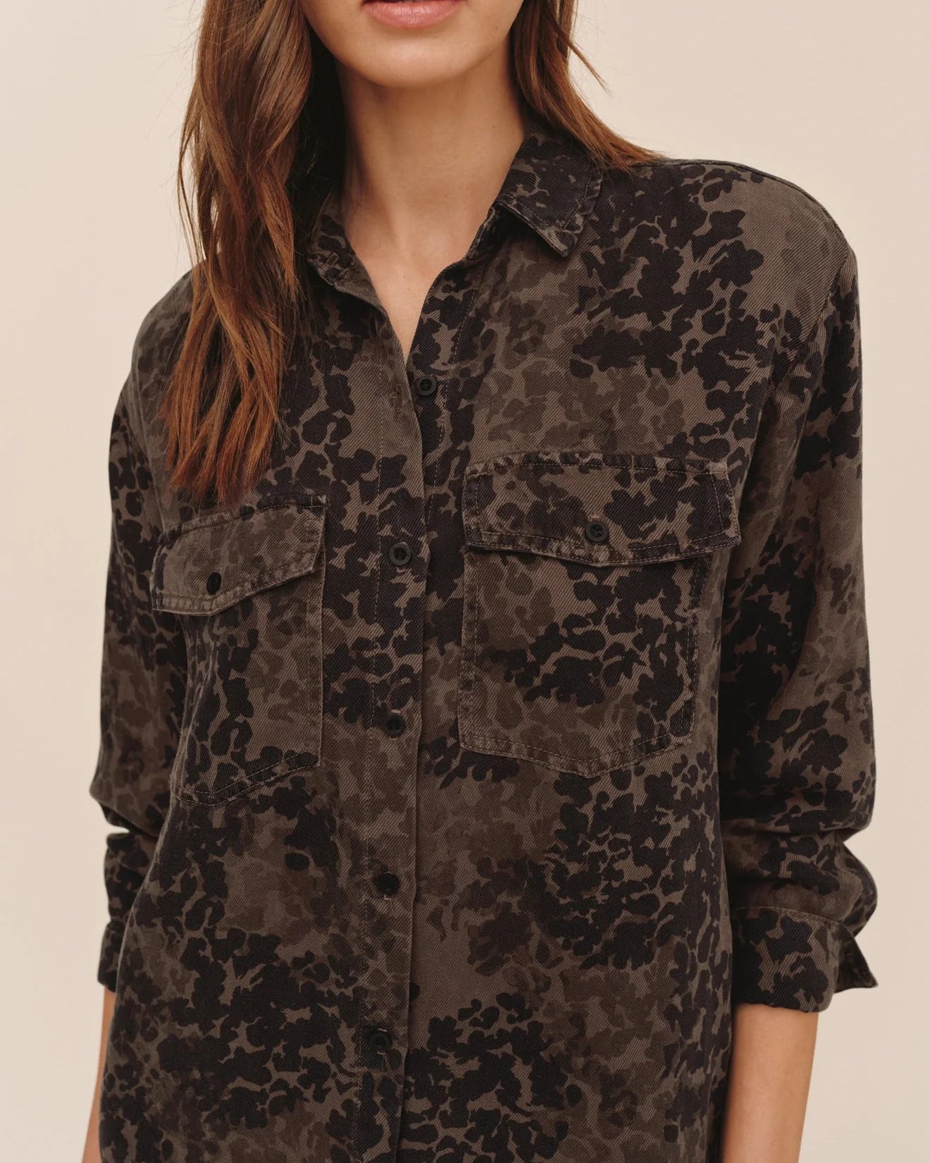 Bella Dahl Flap Pocket Shirt Dress