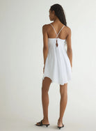 Bella Dahl | Flowy Pintuck Dress | White | Vagabond | Apparel | Boutique