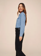 Bella Dahl | Long Sleeve Seamed Shirt | Vagabond | Apparel | Boutique