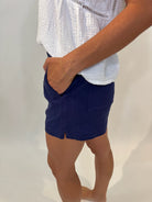 Bella Dahl | Side Slit Tennis Short | Vagabond | Apparel | Boutique