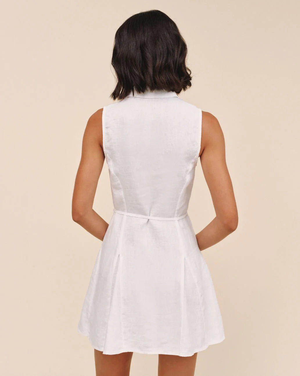 Bella Dahl | Sleeveless Seamed Shirt Dress | Vagabond | Apparel | Boutique
