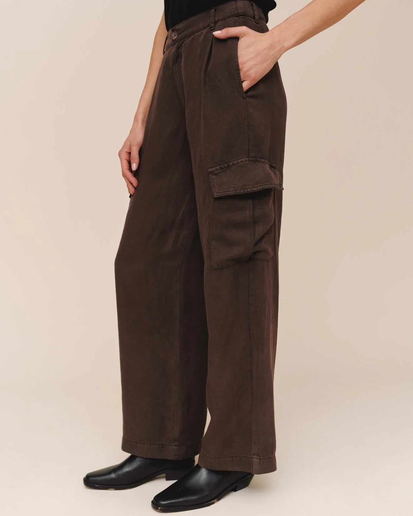 Bella Dahl Wide Leg Cargo Trouser