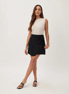 Bella Dahl | Wrap Sarong Mini Skirt | Vagabond | Apparel | Boutique
