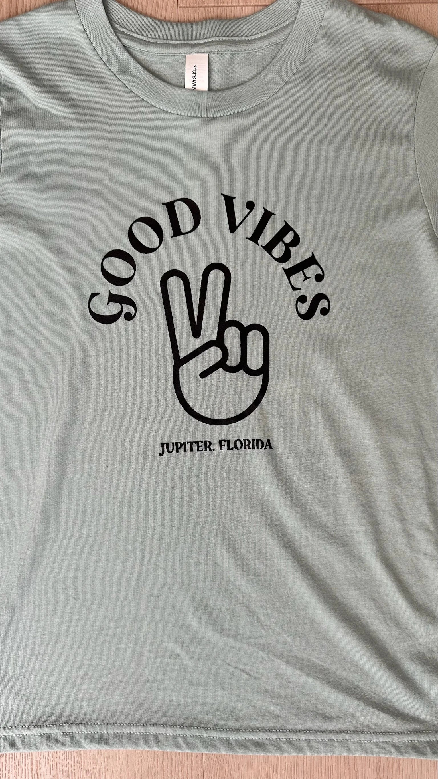 Benny & Ray |  Good Vibes Only Jupiter Tee | Close | Vagabond | Apparel | Boutique