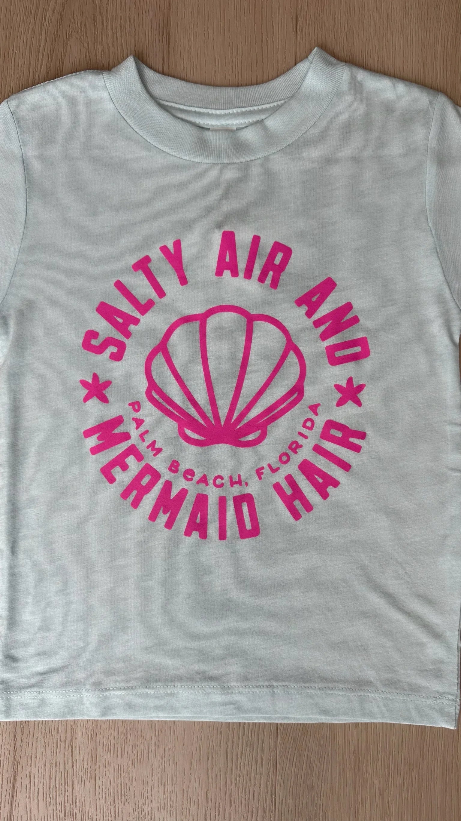 Benny & Ray | Salty Air and Mermaid Hair Palm Beach Tee | Close | Vagabond | Apparel | Boutique