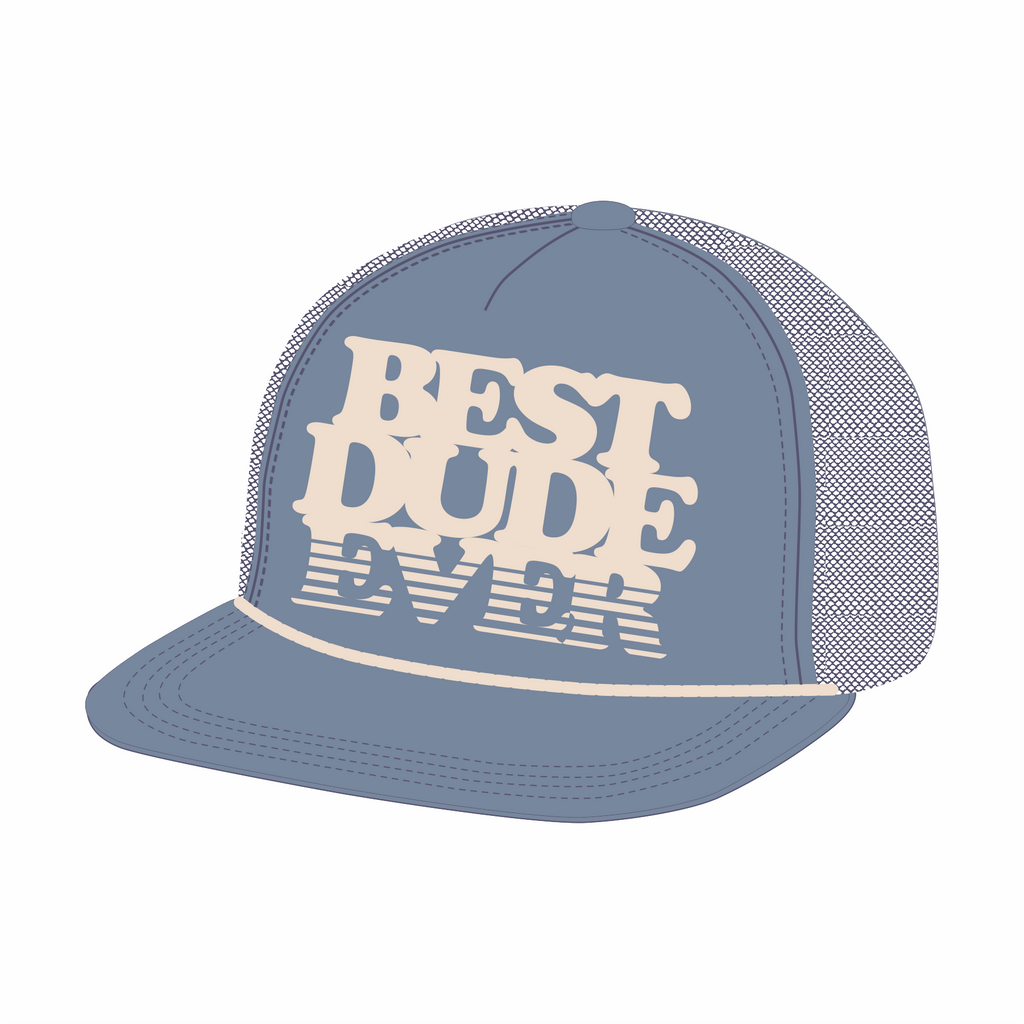 Tiny Whales Best Dude Ever Trucker Hat