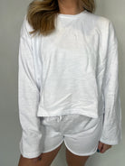 Bobi Crewneck Wide Sleeve Boxy Sweatshirt | Vagabond Apparel Boutique