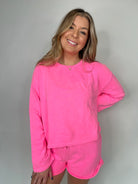 Bobi Crewneck Wide Sleeve Boxy Sweatshirt | Vagabond Apparel Boutique