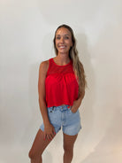 Bobi | Mesh Sweetheart Tank | Barn | Vagabond | Apparel | Boutique
