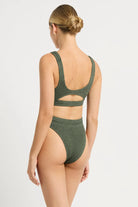 Bond-eye | Sasha Crop | Back | Khaki | Vagabond | Apparel | Boutique