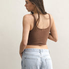 Boob-eez | Devon Tank | Dark Nud | Back | Vagabond | Apparel | Boutique