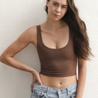 Boob-eez | Devon Tank | Dark Nud | Vagabond | Apparel | Boutique
