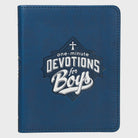 Christian Art Gift | One-Minute Devotions for Boys | Faux Leather | Vagabond | Apparel | Boutique