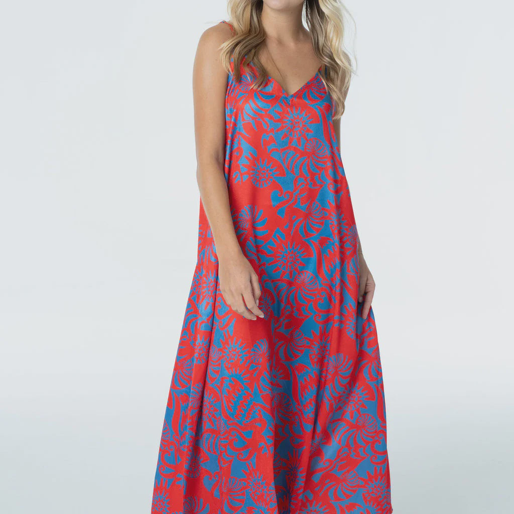 camille red dress Dress Camille Red Marielle Stokkelaar