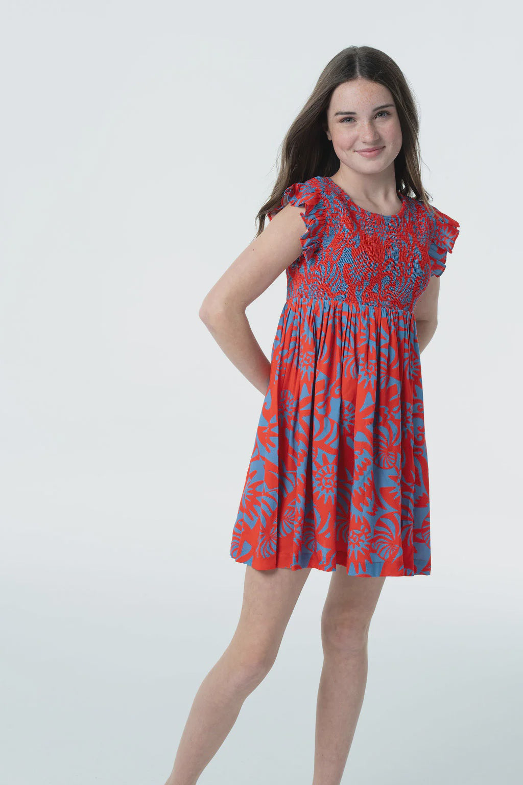 Briton Court | Kid Olive Dress | Vagabond | Apparel | Boutique