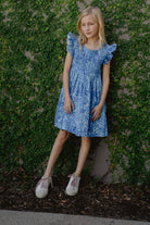 Briton Court | Kid Olive Dress | Front | Vagabond | Apparel | Boutique