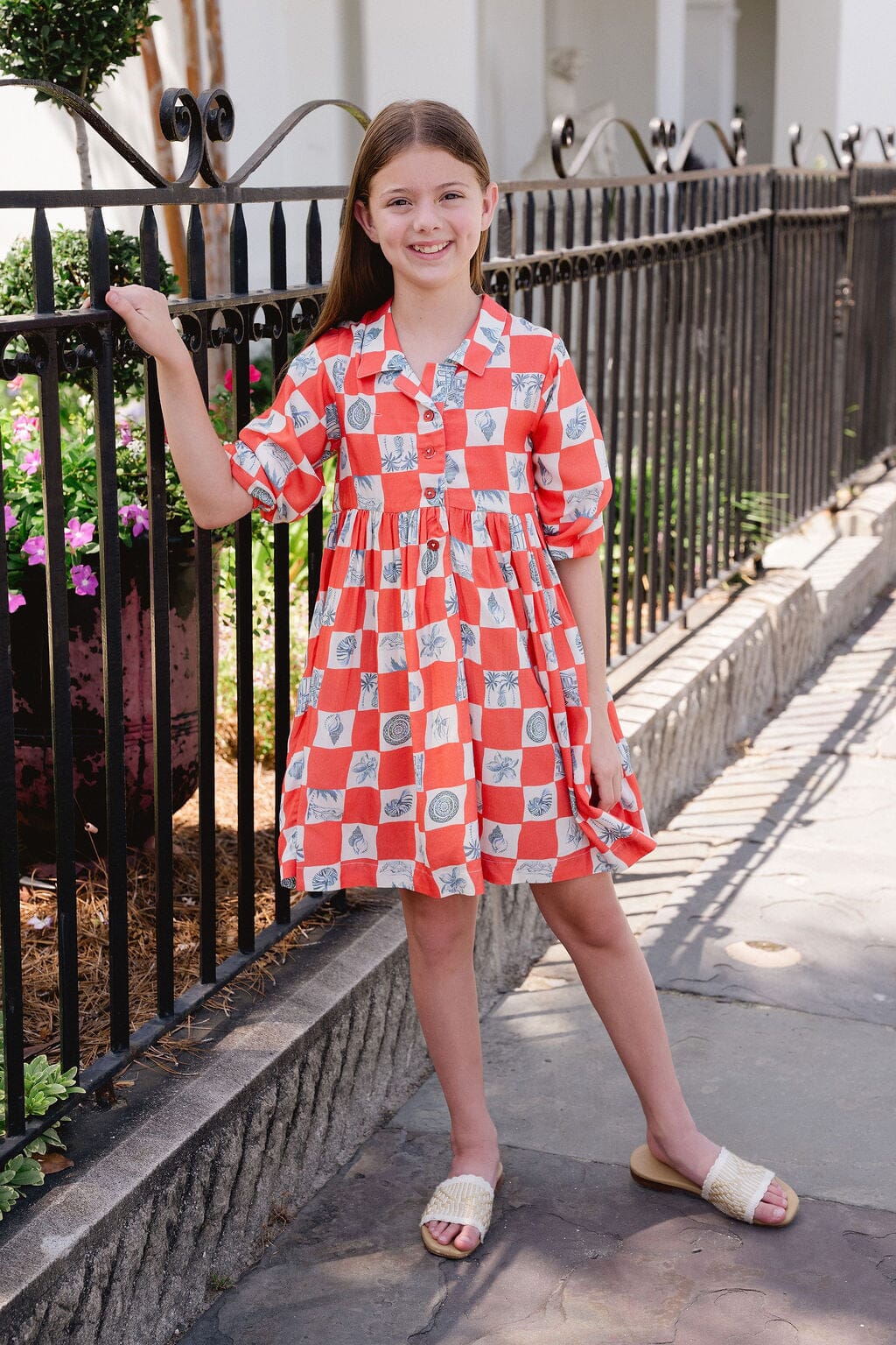 Briton Court | Kid Rachel Dress Nantucket | Vagabond | Apparel | Boutique