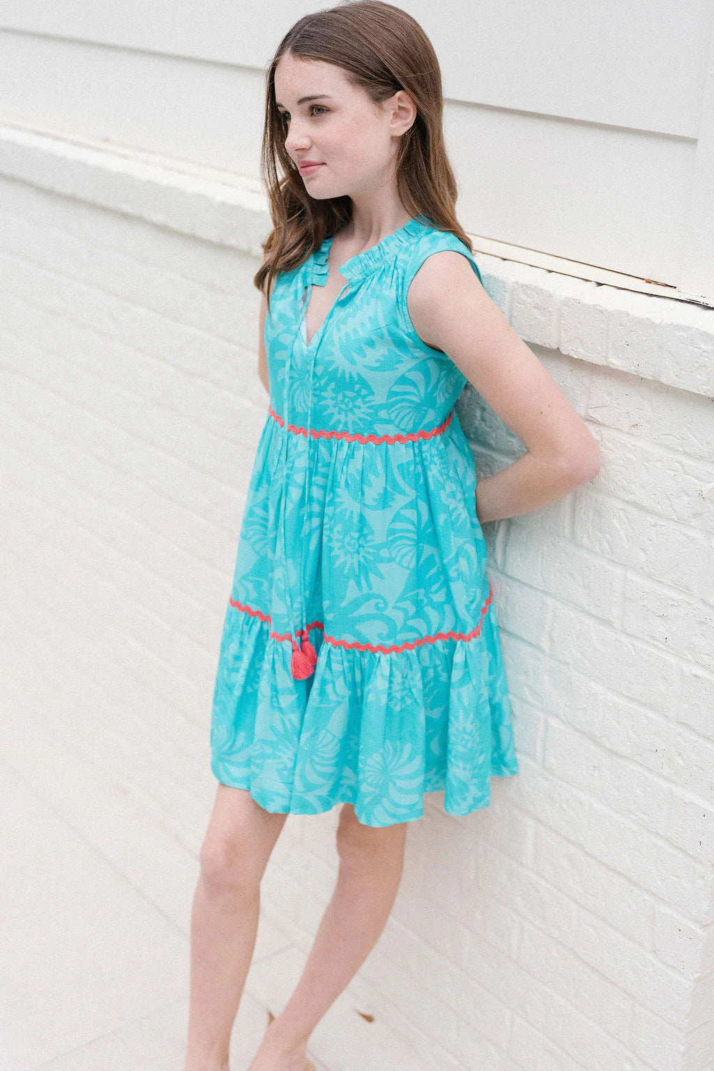Briton Court | Kid Ric Rac Dress | Vagabond | Apparel | Boutique