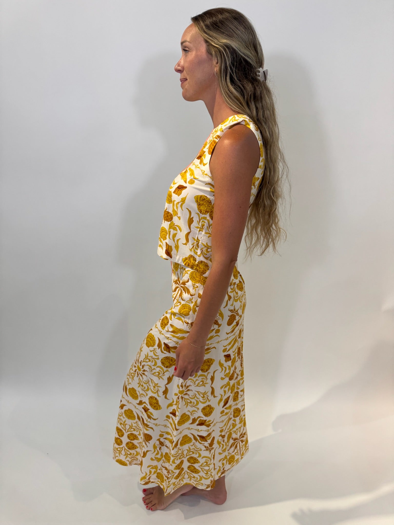 Briton Court | Tiffany Skirt Orange | Vagabond | Apparel | Boutique