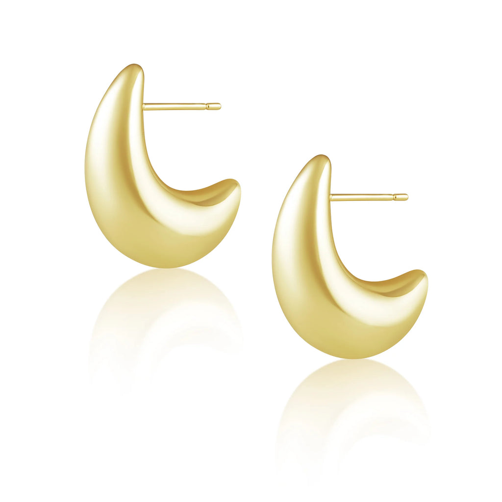 Sahira Calabasas Earring Gold | Vagabond Apparel Boutique