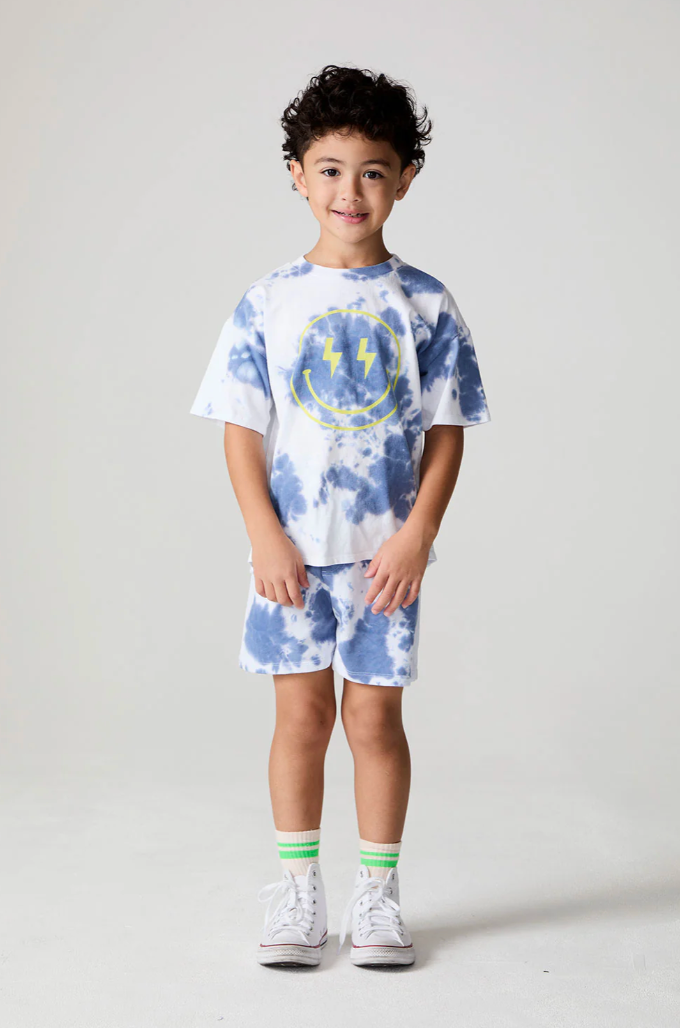 Chaser | Kid Bolt Eyes Smiley Tee | Vagabond | Apparel | Boutique